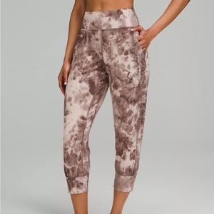Lululemon Align High Cropped Jogger Size 6, Diamond Dye